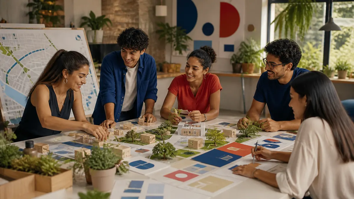 Taller colaborativo para imaginar ciudades sostenibles